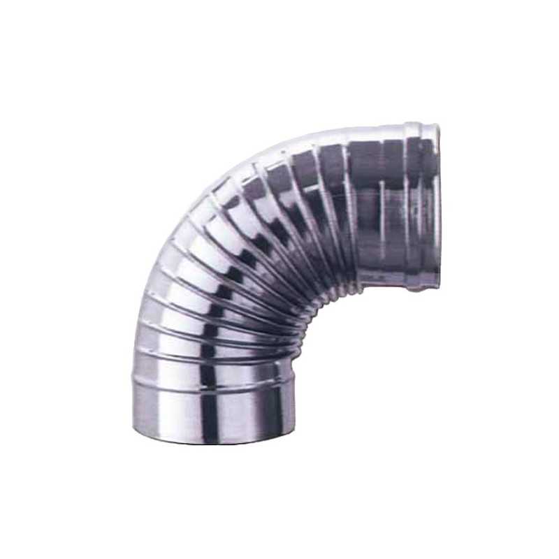 Gomito Inox 90° 8 Ala