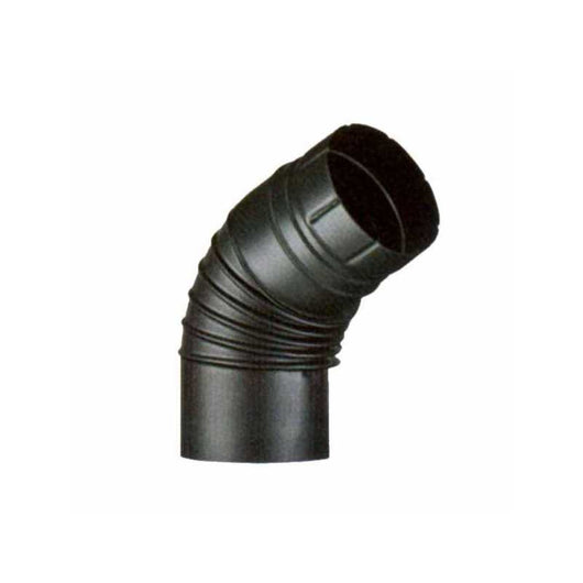Gomito Smaltato Aperto 65° 12 Nero Op Aeternum Ala