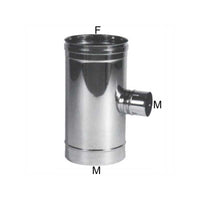 Gomito T Inox 12 Laterale 8 m Maral