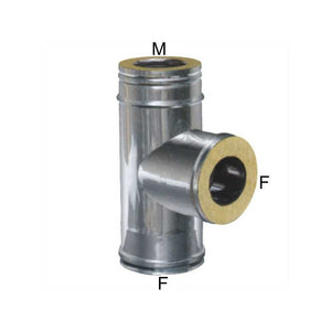 Gomito T Inox 13/18 Dp Maral