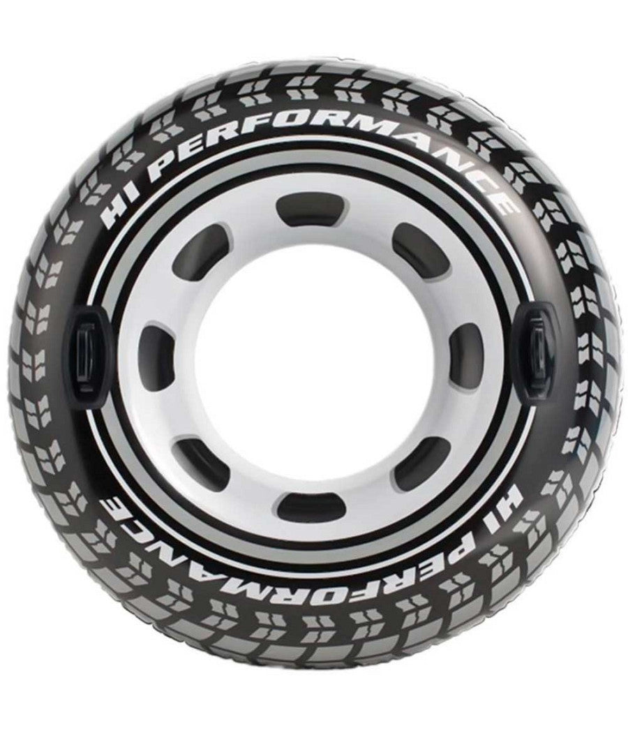 Gonfiabile A Forma Di Pneumatico Ciambella Ruota 114 Cm Per Mare Piscina         