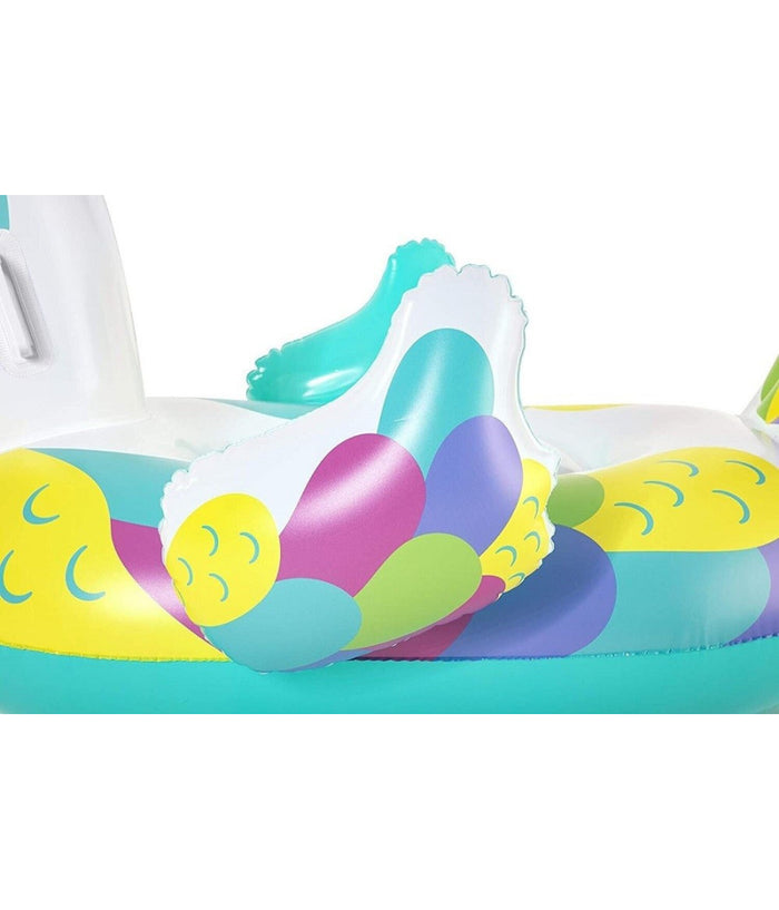 Gonfiabile A Forma Di Tucano Cavalcabile 173x91cm Per Bambini Con Maniglie 41437         