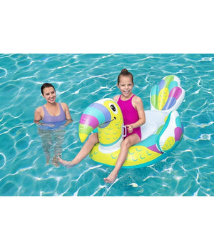 Gonfiabile A Forma Di Tucano Cavalcabile 173x91cm Per Bambini Con Maniglie 41437         