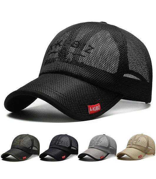 CAPPELLINO OUTDOOR IN RETE INTEGRALE | Cappellino Outdoor Unisex in Rete | Visiera Rinforzata | Massima Ventilazione