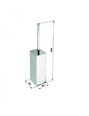 Scopino da fissare o da appoggio PLAZA 8,5x8,5x44,5 cm