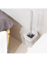 Scopino VIA in ottone cromato e tazza in vetro 9,3x38,5x12,7 cm