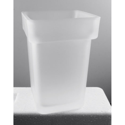 Scopino da parete NIKI in vetro e zinco 37,5 x13,5 x10,5 cm