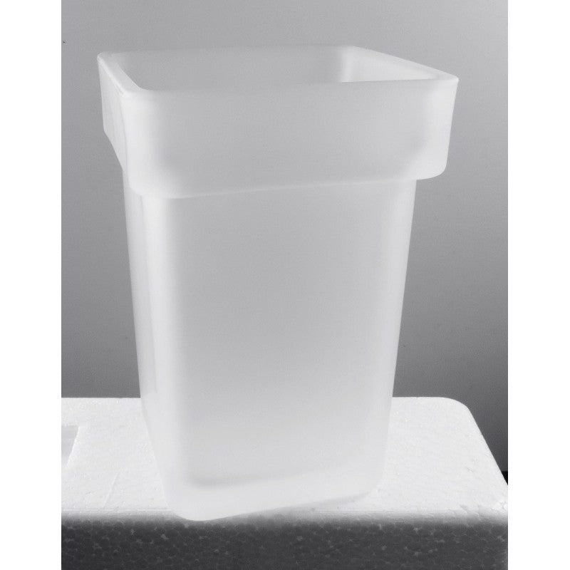 Scopino da parete NIKI in vetro e zinco 37,5 x13,5 x10,5 cm