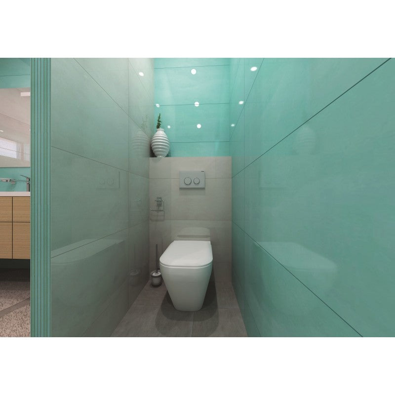 Scopino da parete TASI in ottone cromato e vetro 37 x11 x14,5 cm