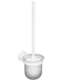 Scopino da parete WHITE in ottone bianco e vetro