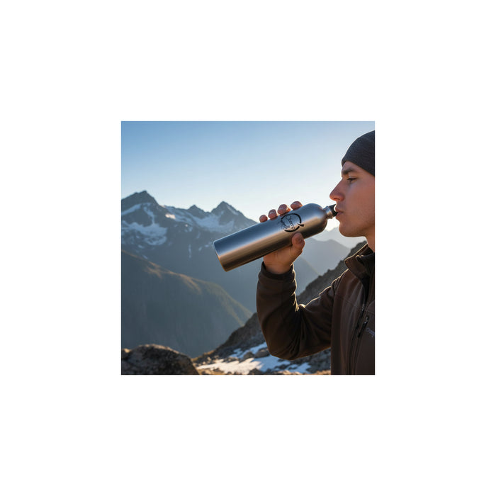 Bottiglia da trekking - O'camp - Alluminio - Capacità: 1,5 litri