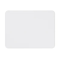 Tappetino per Sedia Ufficio Salvapavimento Antiscivolo in Plastica, 90x120cm, Trasparente