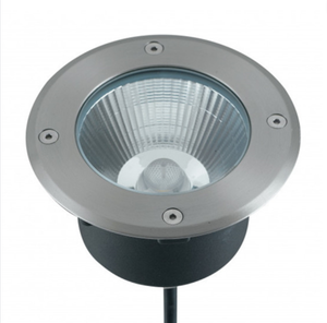 Proiettore led incasso rotondo calpestabile 12w luce naturale 4000k