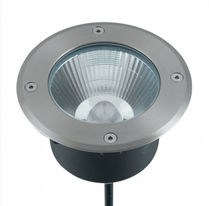 Proiettore led incasso rotondo calpestabile 12w luce naturale 4000k