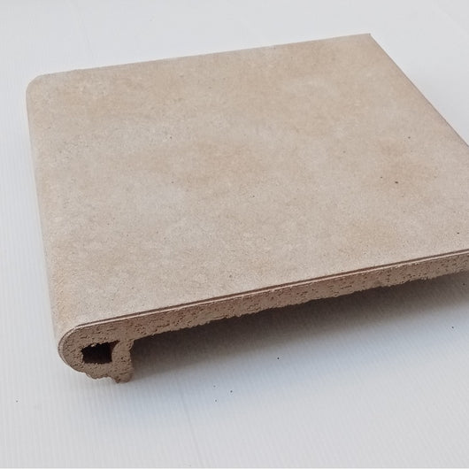 Gradino klinker 325x330x18mm serie capri colore beige - 1pz