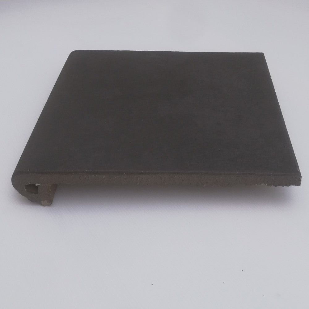 Gradino klinker 325x330x18mm serie orion colore antracite - 1pz