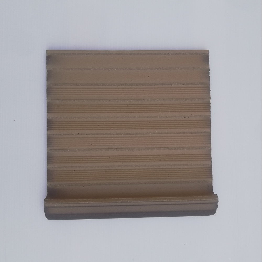 Gradino klinker 325x330x18mm serie orion colore antracite - 1pz