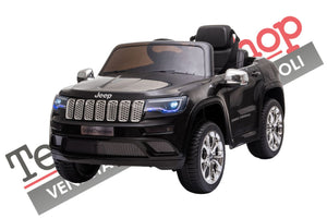 Auto Macchina Elettrica per Bambini JEEP GRAND CHEROKEE 12V-Nero