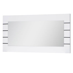Grande specchio bianco 120x60 cm – Collezione LINA