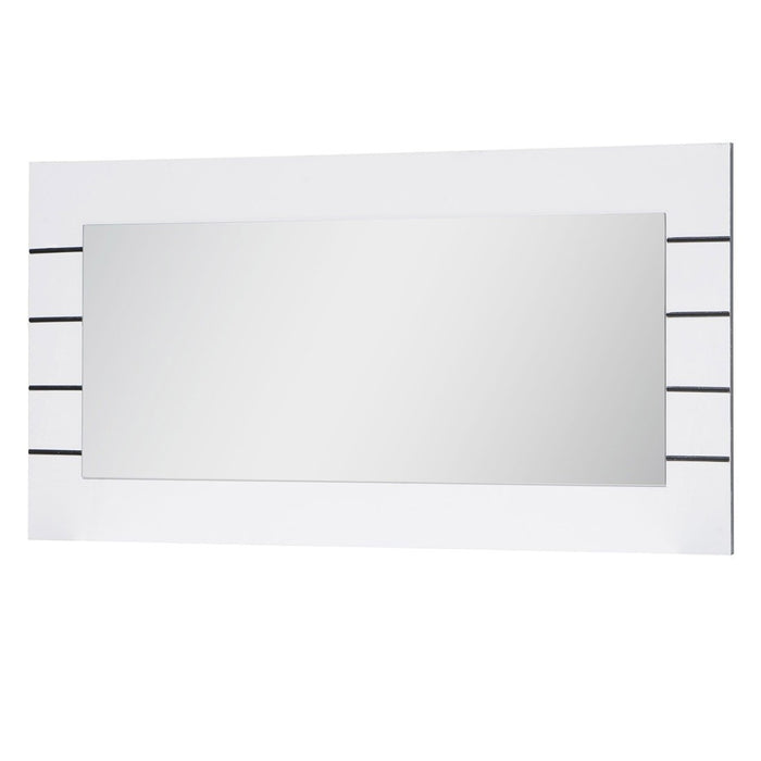 Grande specchio bianco 120x60 cm – Collezione LINA