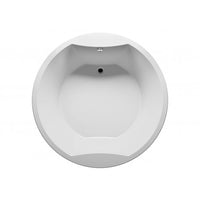 Grande vasca da bagno rotonda in acrilico RIHO duo COLORADO 180x180 cm