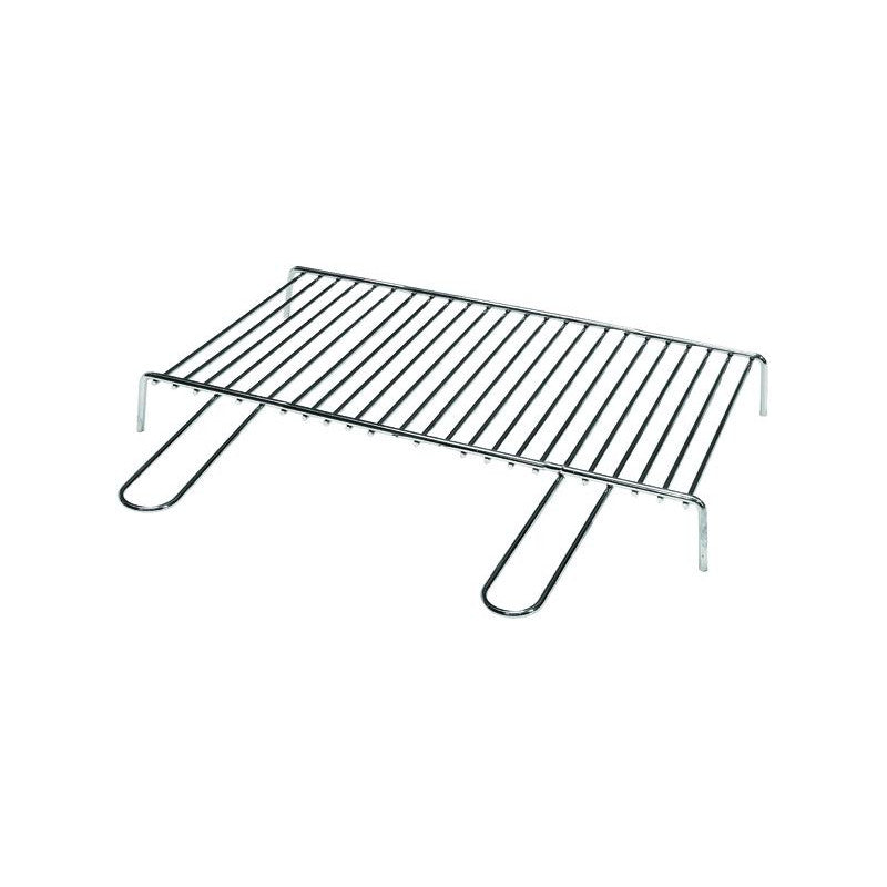 Graticola Sandrigarden acciai, in tondino con piedini, 500x350 mm