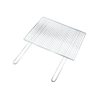 Graticola Sandrigarden acciai, manici fissi, 680x400 mm