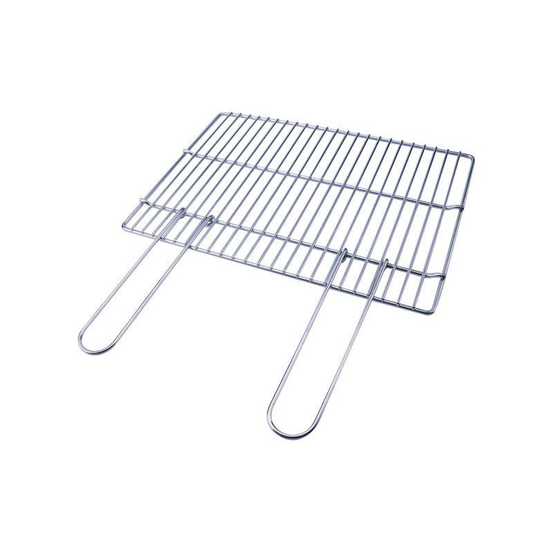 Graticola Sandrigarden acciai, manici richiudibili, 450x330 mm