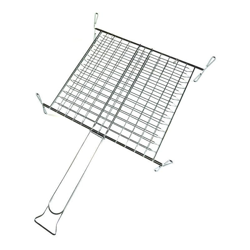 Graticola Sandrigarden doppie, mod. largo con piedi, 350x400 mm