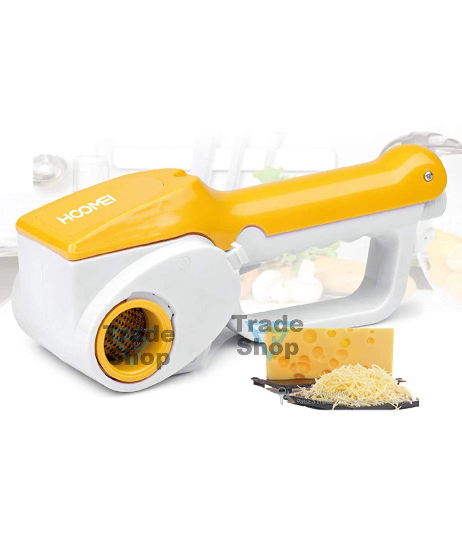 Grattugia Elettrica Cordless Ricaricabile Doppio Rullo 12w Kit Ricarica Batteria         