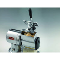 Grattugia elettrica professionale - Per formaggio, pane, cioccolato, frutta secca - 350W - Argento