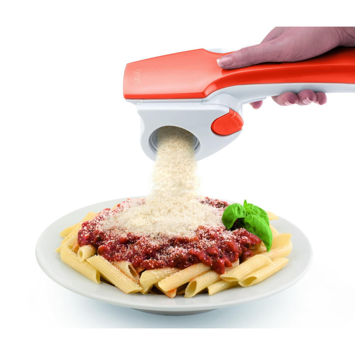 Grattugia elettrica ricaricabile - Rullo in Acciaio Inox - Arancione