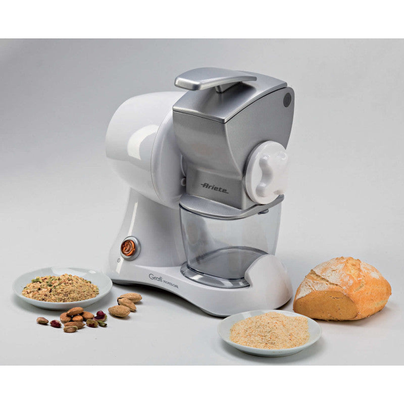 Grattugia elettrica - Rullo professionale - 120W - Argento