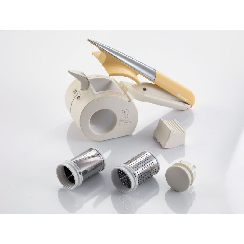 Grattugia Elettrica Senza Filo - Impermeabile, 2 Rulli Acciaio Inox