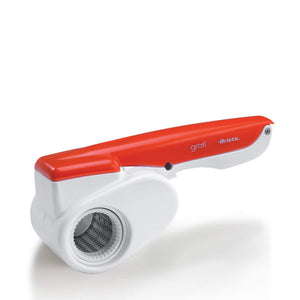 Grattugia elettrica senza filo - Rullo in Acciaio Inox - Batteria ricaricabile - Arancione