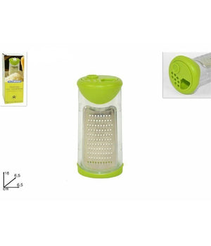 Grattugia Manuale Con Contenitore Dosatore Frutta Verdura Formaggio 6,5x16x6,5cm         