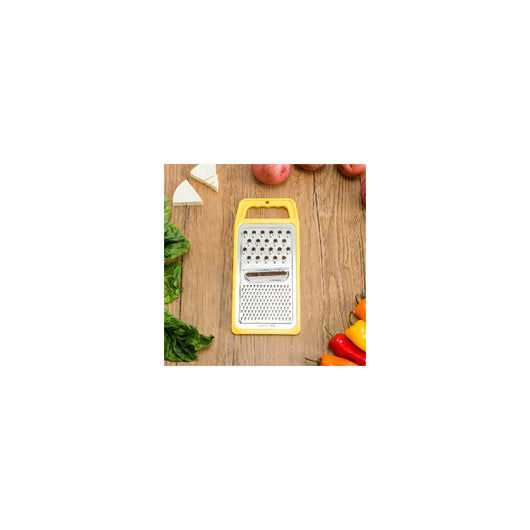 Trade Shop - Grattugia Multifunzione Gratta Formaggio Taglia Verdure Frutta In Vari Colori -        