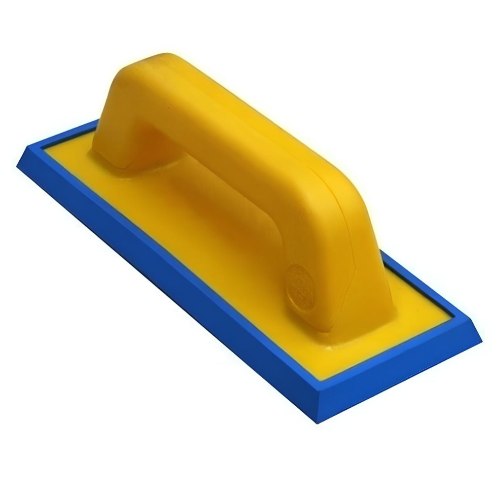 Spatola per fuga doppio profilo gomma intercambiabile azzurrina 95x248 mm