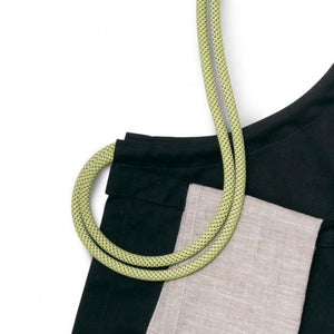 Grembiule nero in tessuto by Höfats