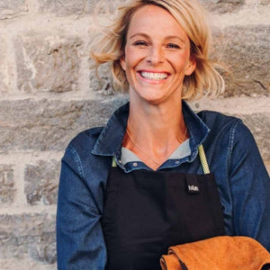 Grembiule nero in tessuto by Höfats