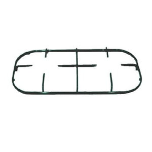 GRIGLIA 2 FUOCHI PIATTINA NERA CUCINA PIANO COTTURA ILVE 449X226  - Smalvic