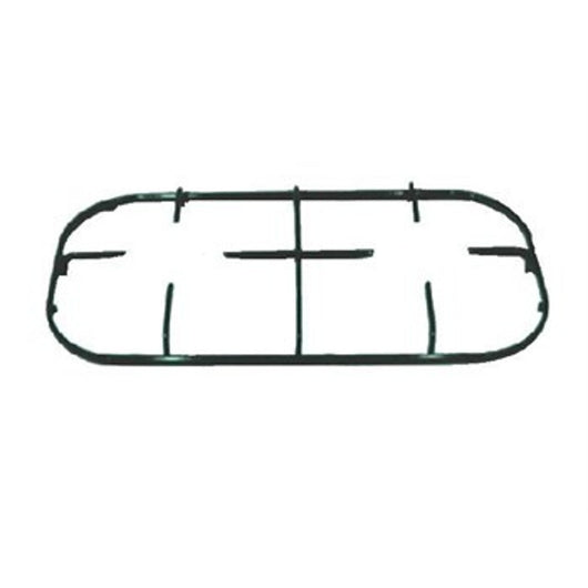 GRIGLIA 2 FUOCHI PIATTINA NERA CUCINA PIANO COTTURA ILVE 449X226  - Smalvic