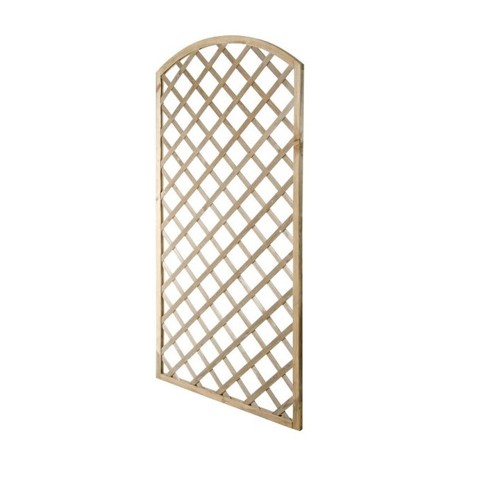 Griglia ad Arco in Legno Impregnato, 90x180x3 cm