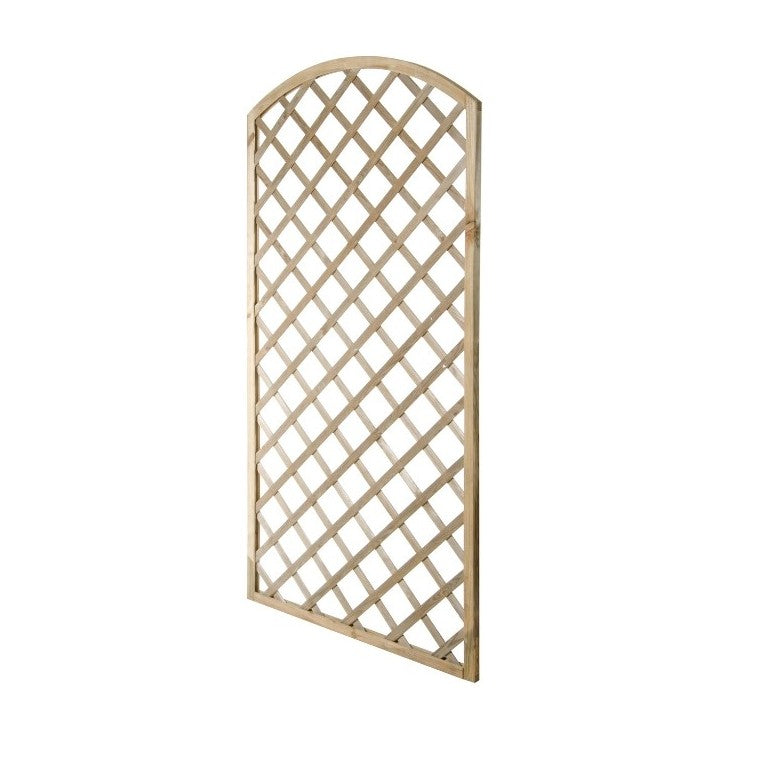 Griglia ad Arco in Legno Impregnato, 90x180x3 cm