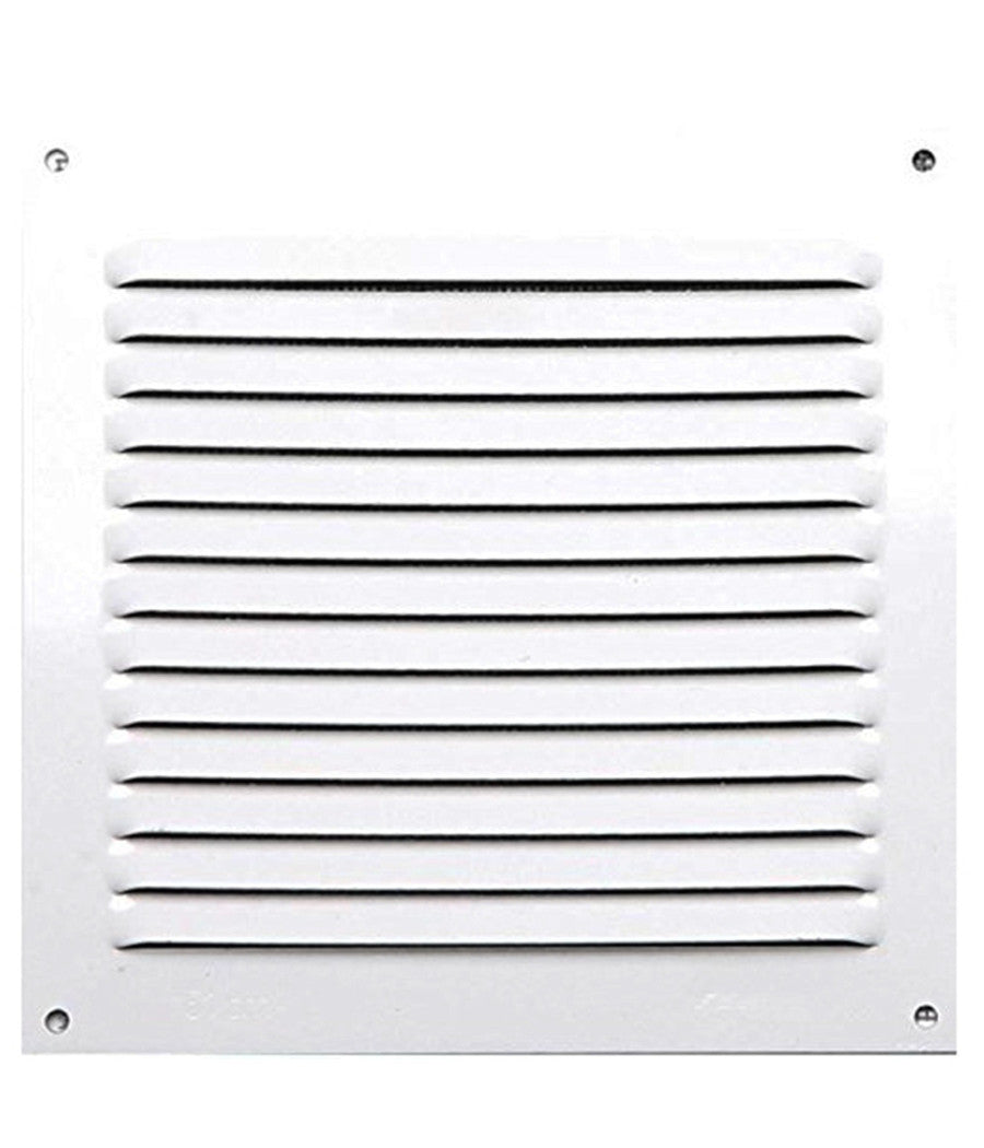 Griglia Aerazione Di Ventilazione Piatto 15x15cm In Metallo Per Aspirazione Aria         