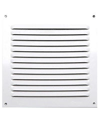 Griglia Aerazione Di Ventilazione Piatto 15x15cm In Metallo Per Aspirazione Aria         