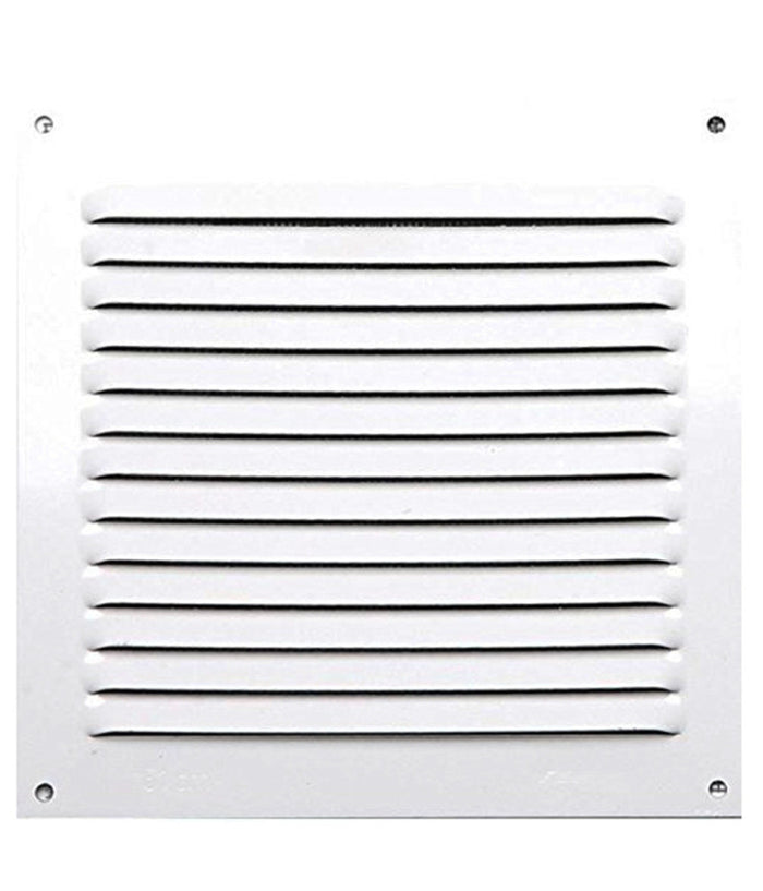 Griglia Aerazione Di Ventilazione Piatto 15x15cm In Metallo Per Aspirazione Aria         