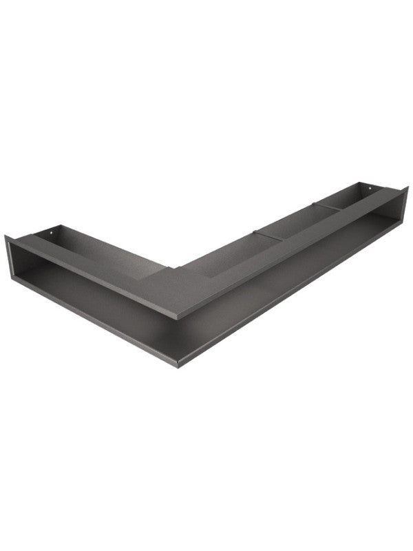 Griglia di ventilazione Angolare per camino 95x800x450 - Loft Angle destra grafite