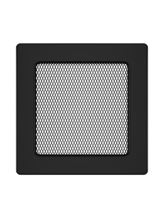 Griglia di ventilazione per camino Nera- Classic 17x17