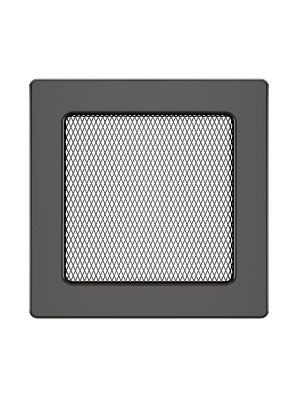 Griglia di ventilazione per camino Grafite - Classic 17x17